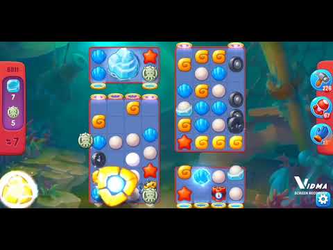 Fishdom. 8811 hard level no boosters and diamonds. 13 moves