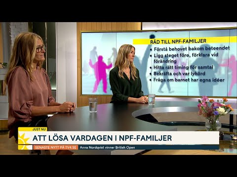 Experternas råd till familjer med NPF-diagnos: ”Saknas mycket kunsk… | Nyhetsmorgon | TV4 & TV4 Play
