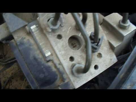 снятие ABS mercedes W220
