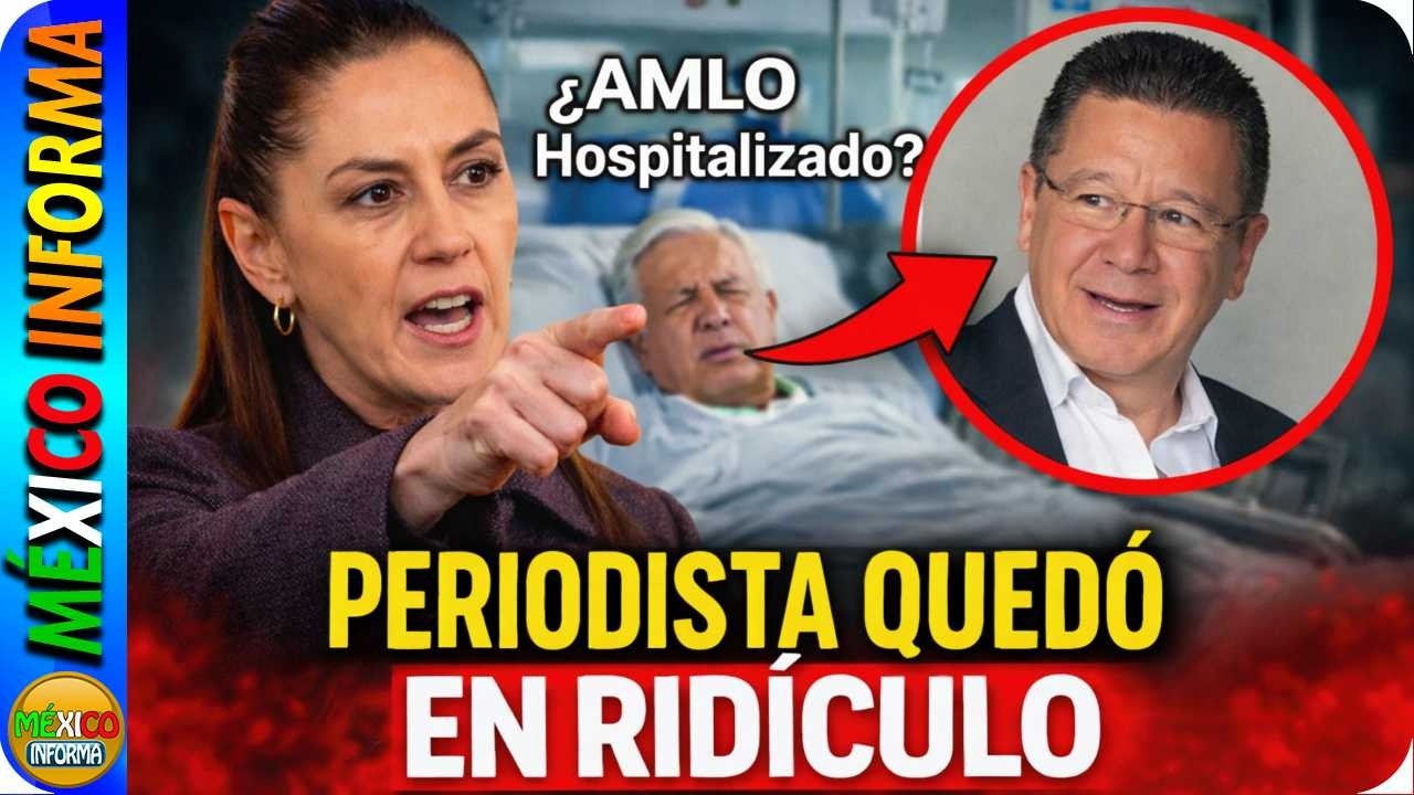 SHEINBAUM NO SE LA PERDONÓ. PERIODISTA QUEDÓ EXHIBIDO EN PLENA MAÑANERA.HAY UNA CAMPAÑA DE F4KE N3WS