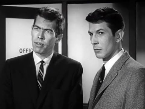 M Squad starring Lee Marvin (1959) with James Coburn and Mr. Spock (highly emotional Leonard Nimoy)!