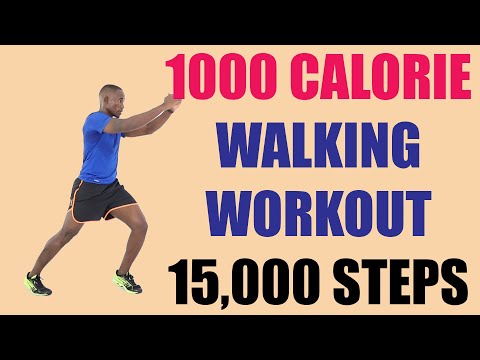 1000-Calorie SWEATY Walk at Home Workout/ 2 Hour Walking Workout - 15,000 Steps 🔥🔥🔥