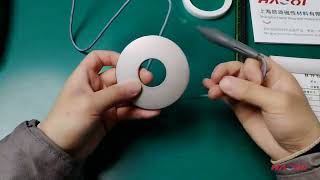HAOQI Ring Magnet 80x5 30 Testing - Magnet Manufacturer Direct