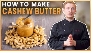 How To Make Cashew Butter {No Oil Added} - Super Simple Recipe
