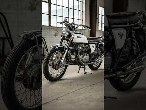 White Honda CB750 Four (1969) Restoration 😍😍 #bike #restoration #ai #asmr