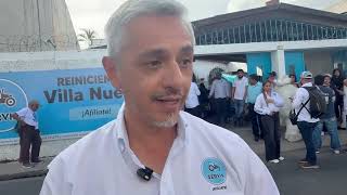 Heber Leal: “Estamos para SERVIR a Villa Nueva”