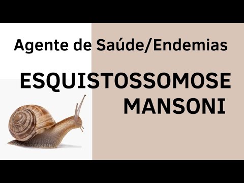 Esquistossomose Mansoni - Agente Comunitário de Saúde e Agente de Combate a Endemias