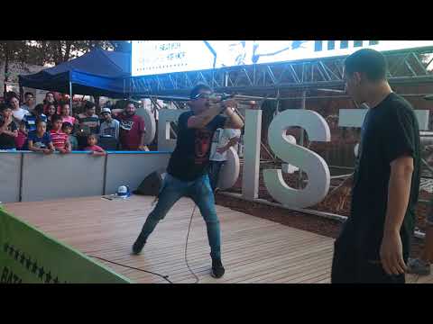 Mauri Flow vs Nolek vs Ntr266 // Batalla Exhibición #Rapeale2018 edición Bienal