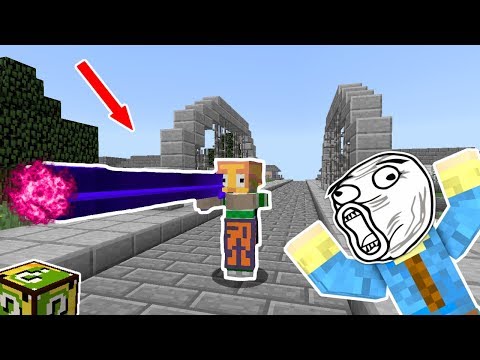 Dansk Minecraft - Lucky Blocks #42: EN BAZOOKA!!