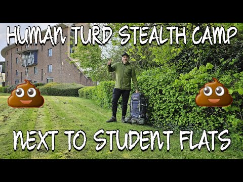 STEALTH CAMPING NEXT TO STUDENT FLATS & HUMAN TURD | Firemaple Star X2 cooking system