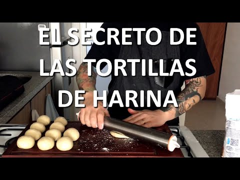 Así Se Hacen Las Tortillas de Harina Caseras | #cocinamexicana #recetasfaciles #tortillasdeharina