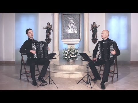 Bach - Die Kunst der Fuge (BWV 1080) - Contrapunctus 1 (Harmonium Duo)