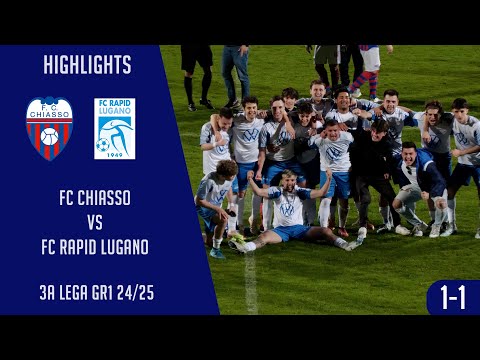 FC Chiasso VS FC Rapid Lugano (3a Lega GR1 24/25)