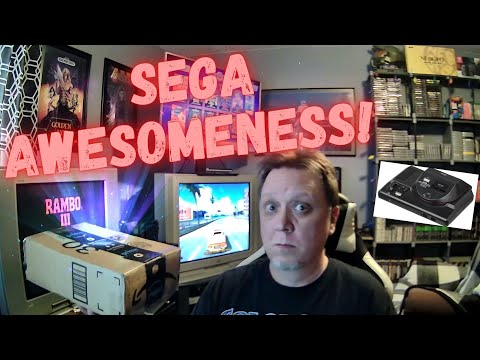 Box of Sega Awesomeness & The Power Base Converter!