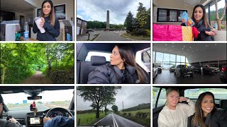 VLOG: Driving To SCOTLAND, New Car, Family Walks & Grocery Haul