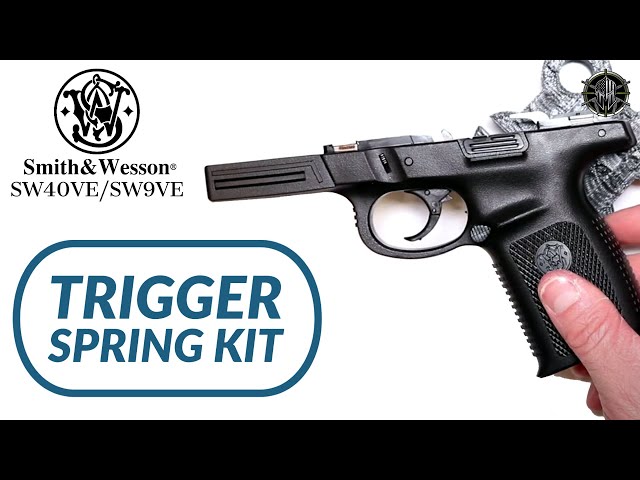 S&W SW40VE / SW9VE Trigger Spring Kit | Reduce Pull to 5lbs | M*CARBO