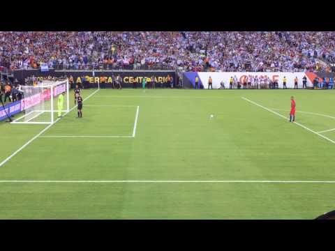 Vidal miss at Copa 100 PK shootout