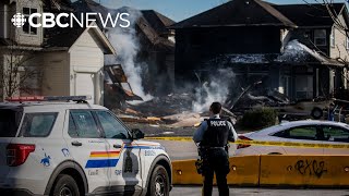 2 in critical condition, 1 unaccounted for following explosion and house fire in Langley