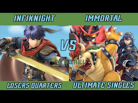 Tilted by Togael Losers Quarters - Infiknight (Ike) vs. Immortal (Bowser, Incineroar, Lucina) - SSBU