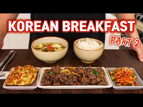 How a Korean Chef Makes Breakfast For His Wife! PART 2.