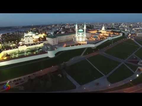 Казанский кремль вечером