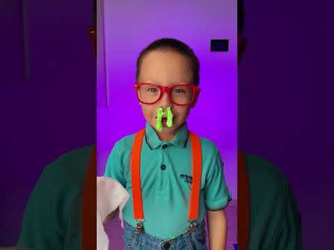 Nose Mess? Fixed! 🤧✨ Kids Learn Hygiene #kids #learning