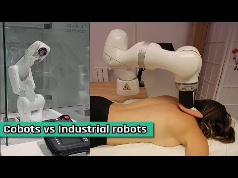 , title : 'Collaborative vs Industrial robots - Why cobots? What is a #cobot?'