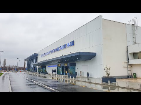 Nis Airport Terminal Walkaround | NEW TERMINAL