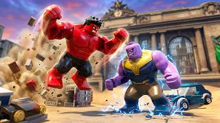 Thanos HUMILHOU o Hulk Vermelho no LEGO Marvel Super Heroes
