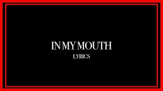Cover art for IN MY MOUTH
