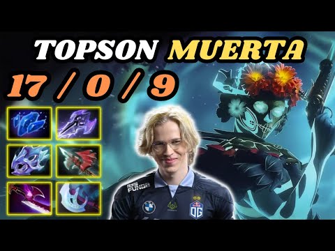 🔥 TOPSON Muerta Midlane Highlights 7.34d 🔥 EZ Game 0 Death By TOPSON - Dota 2