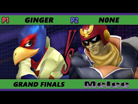 S@X 403 Online Grand Finals - n0ne (Captain Falcon) Vs. Ginger (Falco) Smash Melee - SSBM