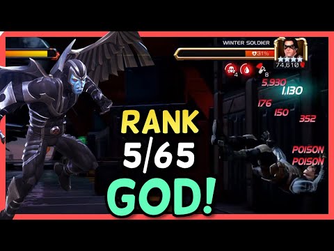 I Rank 5/65'd my Archangel and WOW! This Champ Is Amazing! | Marvel Contest of Champions