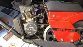 Walk Machine 1ª Geração anos 80 - Primeira partida após 30 anos parada