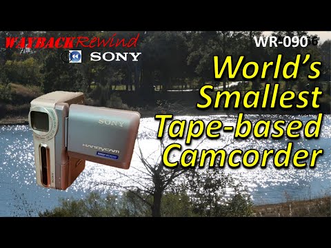 DCR-IP1 World's Smallest Camcorder [Sony's MicroMV]