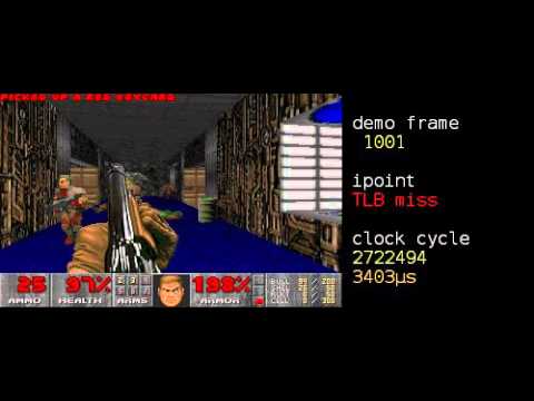 Rendering frames from Doom