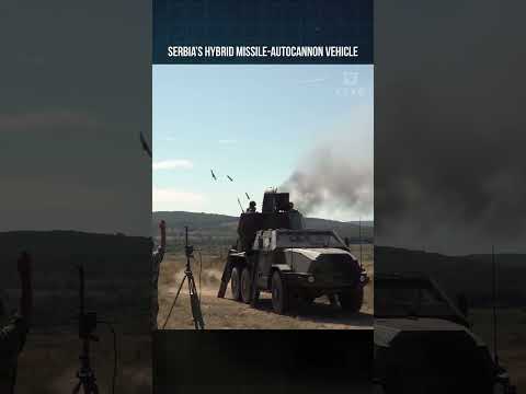 Serbia's Hybrid Missile-Autocannon Vehicle