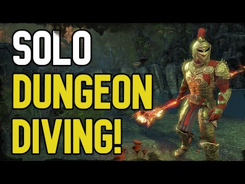 ESO SOLO Dungeon Diving 💥 - HYBRID DK Edition