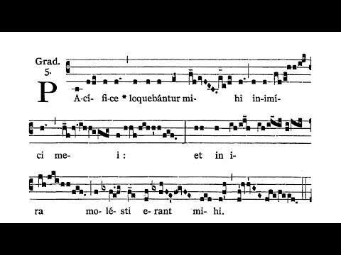 Feria VI post Dominicam I Passionis (Friday after Passion Sunday) - Graduale (Pacifice loquebantur)