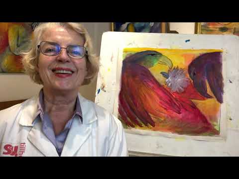 [Alina Witwitzka] Intuitiv Målning: det stora i det lilla/ det lilla i det stora #alinawitwitzka #kurs #intuitivmåning