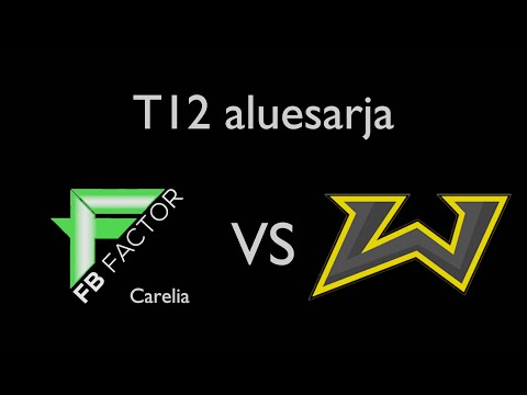 T12 aluesarja Leppävirta FB Factor Carelia-Welhot keltainen