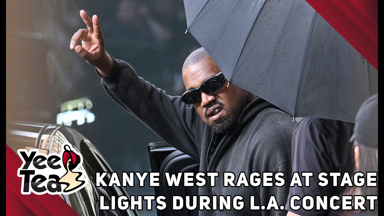 Kanye West Rages at Stage Lights During L.A. Concert +.More