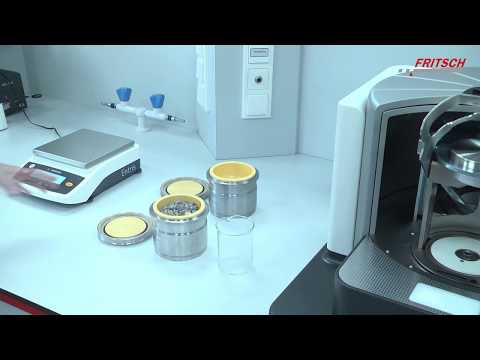 Planetary Mill PULVERISETTE 5 𝘱𝘳𝘦𝘮𝘪𝘶𝘮 𝘭𝘪𝘯𝘦