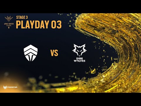 Dire Wolves vs Chiefs - South APAC League 2021 - Stage 3 - Playday #3