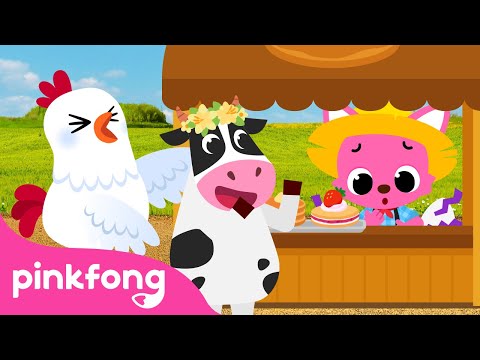Fui al Mercado 🐜 | La Hormiguita y más | Animales de la Granja | Pinkfong Canciones Infantiles