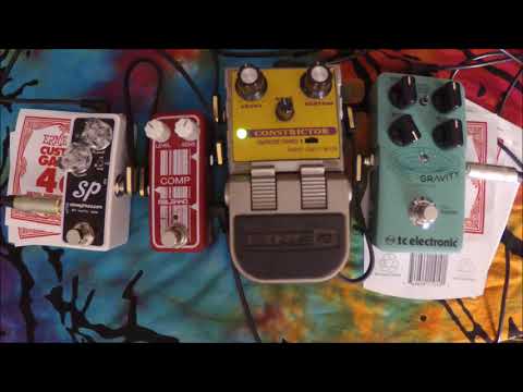 Compressor shootout V1 Part 2 w/ TC Hypergravity, XOTIC, Malekko, Line 6 COMP
