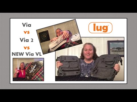 Comparison & Review — Lug Via vs Via 2 vs NEW Via VL (Matte Lux)
