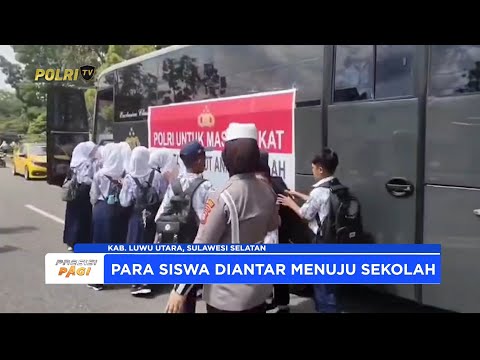 POLRES LUWU UTARA LUNCURKAN LAYANAN ANTARJEMPUT BAGI PELAJAR