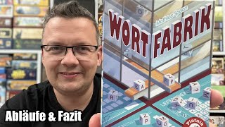 Wortfabrik (Piatnik) - Es muss ja nicht immer nur Scrabble sein! Roll & Write Spiel ab 12 Jahren
