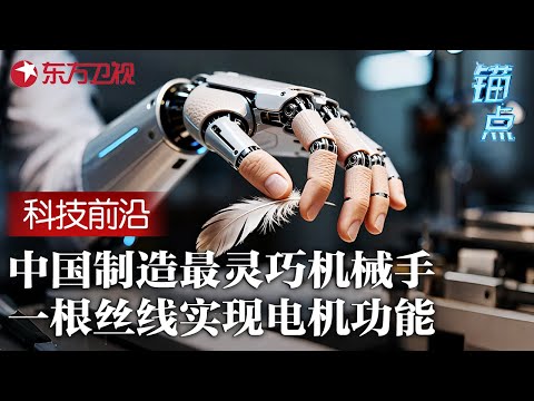 中国制造出全球最灵巧的机械手! 一根丝线能实现电机功能, 重量比普通机械手轻10倍 #锚点 FULL